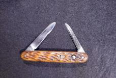 Presto 3-3/8” Girl Scout pattern double blade knife Presto 3-3/8” Girl Scout pattern double blade knife