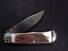 Mountain man #3 express knife in Elk Stag - Schatt & Morgan  