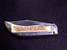 #71 Express clasp knife in Torched Stag - Schatt & Morgan #71 Express clasp knife in Torched Stag - Schatt & Morgan