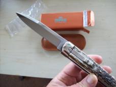 The Baron A.G.A. Campolin Unusual French Design Italian Genuine Stag/Antler UNUSED NIB. The Baron A.G.A. Campolin Unusual French Design Italian Genuine Stag/Antler UNUSED NIB.