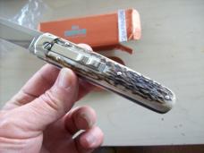 The Baron A.G.A. Campolin Unusual French Design Italian Genuine Stag/Antler UNUSED NIB. The Baron A.G.A. Campolin Unusual French Design Italian Genuine Stag/Antler UNUSED NIB.