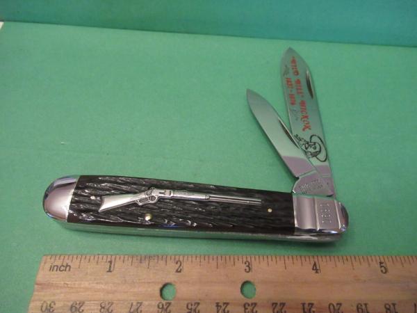 Winchester 1988 Rifle Shield Series Wild Bill Hickok Bone English Jack Pattern # 2905 Winchester 1988 Rifle Shield Series Wild Bill Hickok Bone English Jack Pattern # 2905