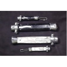 Stiletto style OTF pairs, 4 knives 11” and 4-1/2” Stiletto style OTF pairs, 4 knives 11” and 4-1/2”