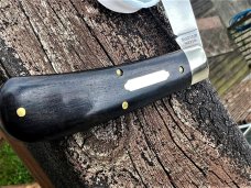 GEC TIDIOUTE 748117 STALLION GABOON EBONY HOT DOG SHIELD KNIFE