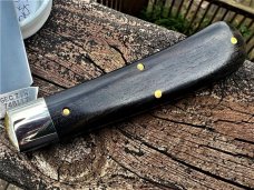 GEC TIDIOUTE 748117 STALLION GABOON EBONY HOT DOG SHIELD KNIFE