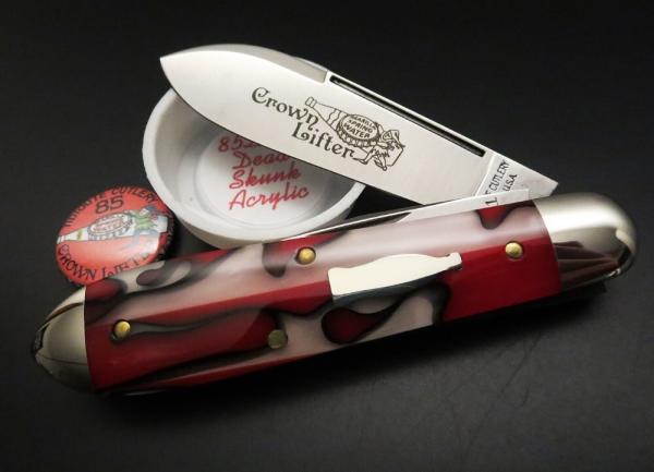 Great Eastern Cutlery #85 Crown Lifter Dead Skunk Acrlylic GEC 852221 Great Eastern Cutlery #85 Crown Lifter Dead Skunk Acrlylic GEC 852221