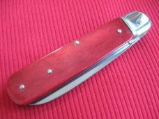Vintage German Boker 712 Leverlock Knife RED BONE - New in Box