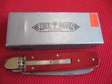 Vintage German Boker 712 Leverlock Knife RED BONE - New in Box
