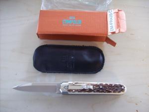 The Baron A.G.A. Campolin Unusual French Design Italian Genuine Stag/Antler UNUSED NIB.