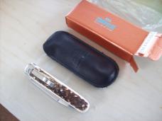 The Baron A.G.A. Campolin Unusual French Design Italian Genuine Stag/Antler UNUSED NIB. The Baron A.G.A. Campolin Unusual French Design Italian Genuine Stag/Antler UNUSED NIB.
