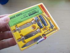 Italian Magic Knife Switchblade Kit Complete with Instructions UNUSED W/Plastic Case Italian Magic Knife Switchblade Kit Complete with Instructions UNUSED W/Plastic Case