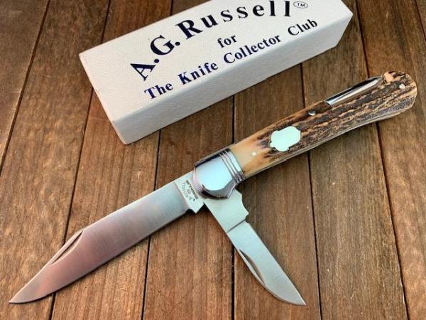 A.G. Russell for the KCC Folding Hunter Drop Dead Gorgeous Stag Seki Japan 