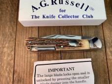 A.G. Russell for the KCC Folding Hunter Drop Dead Gorgeous Stag Seki Japan 
