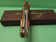 Schrade Uncle Henry Imitation Stag Handle King Ranch Stockman Pattern # 885UH Schrade Uncle Henry Imitation Stag Handle King Ranch Stockman Pattern # 885UH