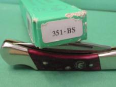 Hen & Rooster Red Bone Lock Back Model # 351 BS Hen & Rooster Red Bone Lock Back Model # 351 BS