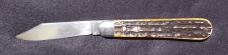 Schrade Cut Co. 4 7/8” Hunter Rescaled w/Winterbottom Bone Schrade Cut Co. 4 7/8” Hunter Rescaled w/Winterbottom Bone