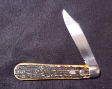 Schrade Cut Co. 4 7/8” Hunter Rescaled w/Winterbottom Bone Schrade Cut Co. 4 7/8” Hunter Rescaled w/Winterbottom Bone