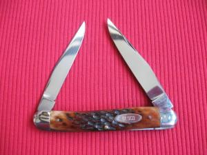 Vintage Italian Pickbone Knife GESCO Two Blade "52 ITALY" Pick Bone - Old Stock!