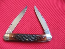 Vintage Italian Pickbone Knife GESCO Two Blade "52 ITALY" Pick Bone - Old Stock! Vintage Italian Pickbone Knife GESCO Two Blade "52 ITALY" Pick Bone - Old Stock!