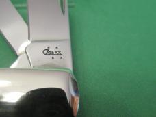 Case XX 2006 Antique Bone Rattle Snakeskin Limited Edition Barlow Pattern # 62009 1/2 SS Case XX 2006 Antique Bone Rattle Snakeskin Limited Edition Barlow Pattern # 62009 1/2 SS