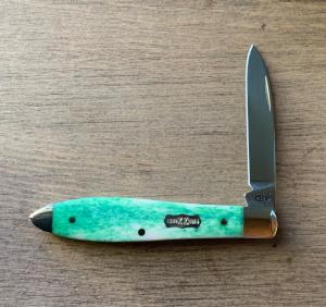 CASE Tony Bose Tear Drop Jack Knife Peacock Appaloosa