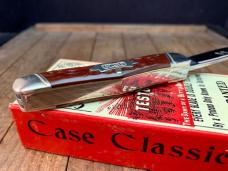 Case Classic 3 Backspring Whittler Utica Jigged Bone 1990 Case Classic 3 Backspring Whittler Utica Jigged Bone 1990