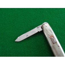 RARE CHALLENGE Cut Co. Fly-Lock Bridgeport, CT 3-3/8" NICE ! RARE CHALLENGE Cut Co. Fly-Lock Bridgeport, CT 3-3/8" NICE !