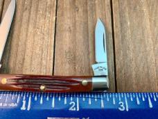 Queen Steel 2 Blade Pen Knife Amber Winterbottom Bone, Gorgeous! 1998 Queen Steel 2 Blade Pen Knife Amber Winterbottom Bone, Gorgeous! 1998
