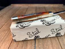 Queen Steel 2 Blade Pen Knife Amber Winterbottom Bone, Gorgeous! 1998 Queen Steel 2 Blade Pen Knife Amber Winterbottom Bone, Gorgeous! 1998