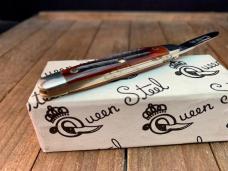 Queen Steel Pen Knife Amber Winterbottom Bone Rounded Bolsters 1998, Gorgeous! Queen Steel Pen Knife Amber Winterbottom Bone Rounded Bolsters 1998, Gorgeous!