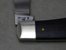 Case XX USA TB71546 Smooth Ebony 2015 Backpocket Knife in Box w/COA Case XX USA TB71546 Smooth Ebony 2015 Backpocket Knife in Box w/COA