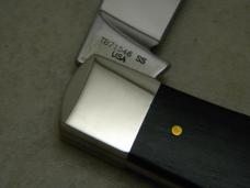 Case XX USA TB71546 Smooth Ebony 2015 Backpocket Knife in Box Case XX USA TB71546 Smooth Ebony 2015 Backpocket Knife in Box