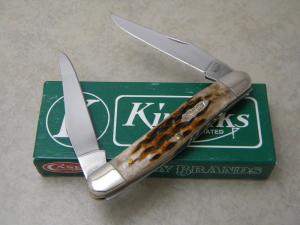 Kinfolks Authorized Reproduction (CASE) Bone Muskrat Knife NIB