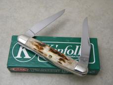 Kinfolks Authorized Reproduction (CASE) Bone Muskrat Knife NIB