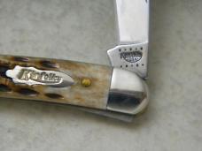 Kinfolks Authorized Reproduction (CASE) Bone 62109W Mini Copperhead Knife NIB