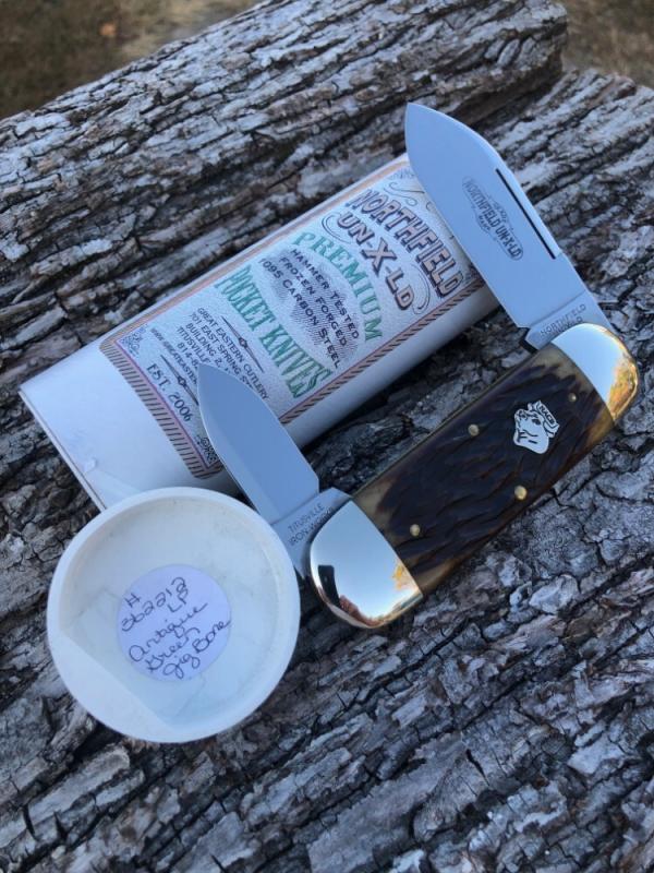 GEC NORTHFIELD 362212 ANITIQUE GREEN JIGG BONE SUNFISH 