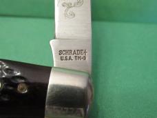 Schrade Bone Handle Muskrat The Fisherman Model TM-3 Schrade Bone Handle Muskrat The Fisherman Model TM-3