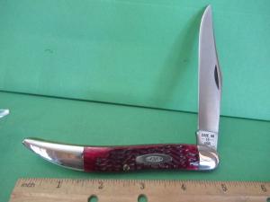 Case XX 1982 Rogers Red Bone Large Texas Toothpick Pattern # R61093 SSP
