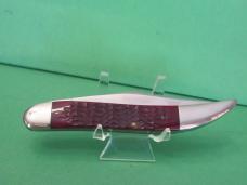 Case XX 1982 Rogers Red Bone Large Texas Toothpick Pattern # R61093 SSP Case XX 1982 Rogers Red Bone Large Texas Toothpick Pattern # R61093 SSP
