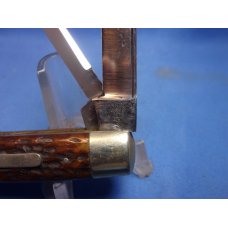 Barnsley Bros., Monett, MO. Two Blade Jack. Jigged bone Barnsley Bros., Monett, MO. Two Blade Jack. Jigged bone