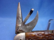 Early Remington Boy Scout Knife Jigged Bone