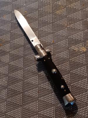 7" Vintage Dark horn Italian Stiletto Rostfrei. 