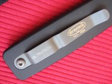 Microtech 2002 ULTRATECH D/E Satin Serrated OTF Switchblade Knife - New In Box w/Paperwork ! Microtech 2002 ULTRATECH D/E Satin Serrated OTF Switchblade Knife - New In Box w/Paperwork !