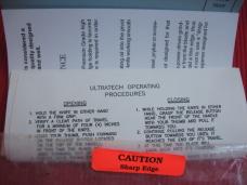 Microtech 2002 ULTRATECH D/E Satin Serrated OTF Switchblade Knife - New In Box w/Paperwork ! Microtech 2002 ULTRATECH D/E Satin Serrated OTF Switchblade Knife - New In Box w/Paperwork !