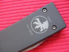 Microtech 2002 ULTRATECH D/E Satin Serrated OTF Switchblade Knife - New In Box w/Paperwork ! Microtech 2002 ULTRATECH D/E Satin Serrated OTF Switchblade Knife - New In Box w/Paperwork !