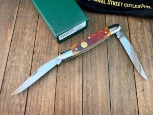 Canal Street Cutlery Muskrat Smooth Sunset Bone 14-4 Cr Mo 2011 BC