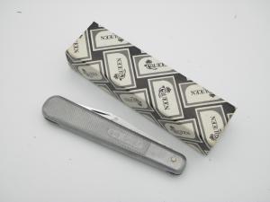 Queen Cutlery #45 Big Chief folding knife:  5’ overall, aluminum handles and 440 stainless