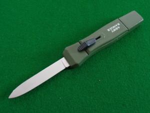 Old c.1980's Stainless Italy ARMY RANGER OTF MINT 