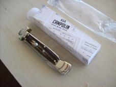 A. G. A. Campolin Lever Maltese Cross Bayonet Large 9 Incher Lockback W/Genuine Stag/Antler NIB A. G. A. Campolin Lever Maltese Cross Bayonet Large 9 Incher Lockback W/Genuine Stag/Antler NIB