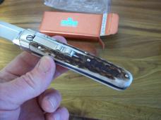 The Baron A.G.A. Campolin Unusual French Design Italian Genuine Stag/Antler UNUSED NIB. The Baron A.G.A. Campolin Unusual French Design Italian Genuine Stag/Antler UNUSED NIB.